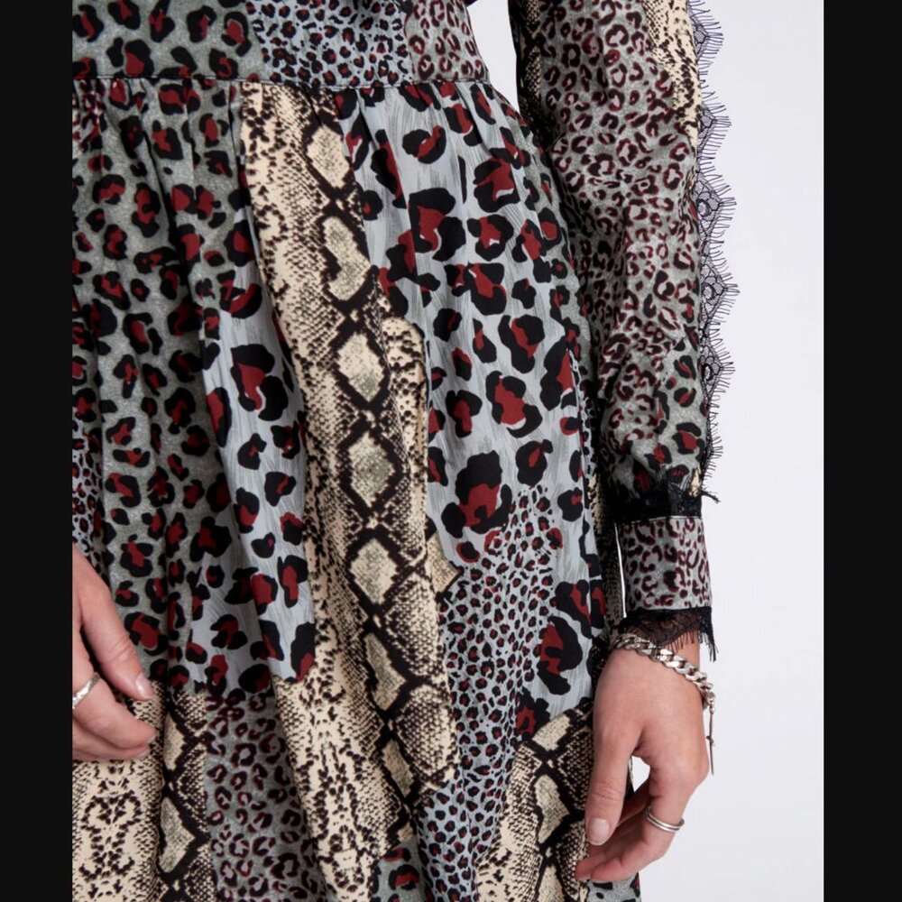 PUNK PYTHON METAL ADVENTURE DRESS MULTI - Picture 3 of 6
